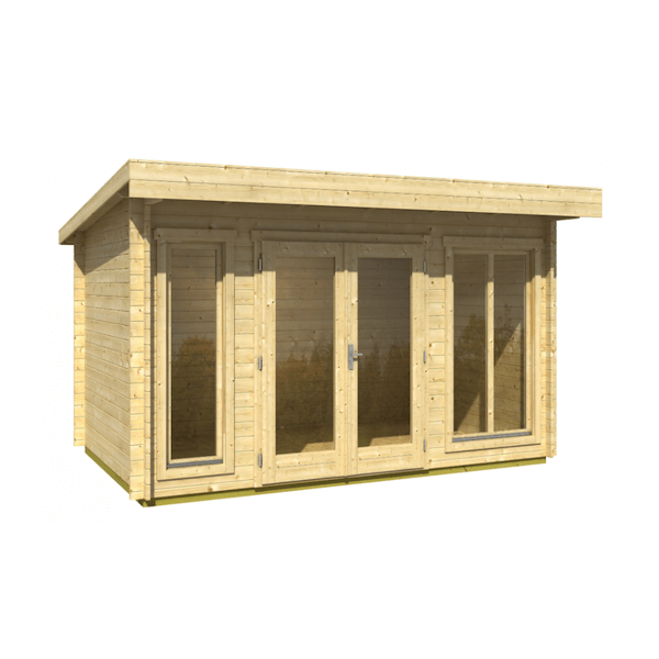 Dalby havehus i ubehandlet på 9,3m2