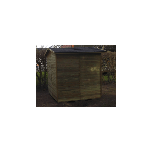 Frankfurt redskabsskur p 2,61m2