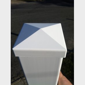 PVC Stolpehat 12,7x12,7cm