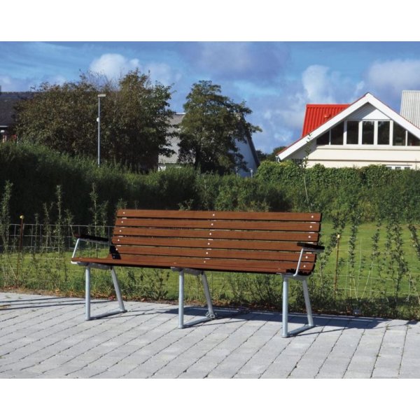 Jessing Listebnk med armln 200cm