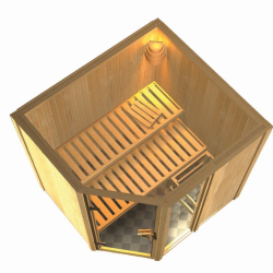 Sauna Fiona 196x151x198cm BxLxH