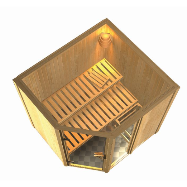Sauna Fiona 196x151x198cm BxLxH