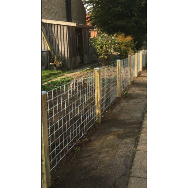 Bravo Rionet hegn galvaniseret model "Billund"