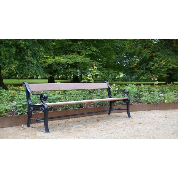 Jessing Kbenhavnerbnk med armln 180cm