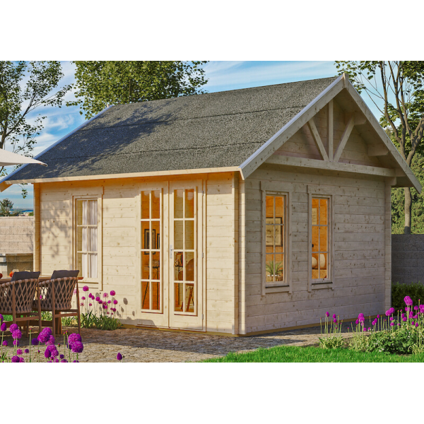 Brande havehus / anneks i ubehandlet p 17,64m2