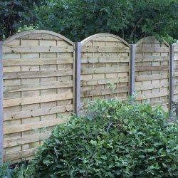 Lamelhegn med bue op model Kampen (BxH) (24 stk.)