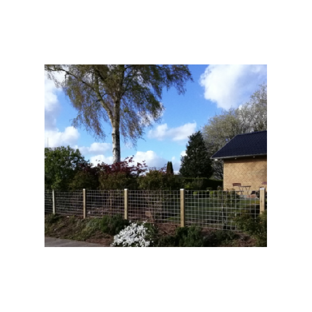 Bravo Rionet hegn galvaniseret model "Billund"