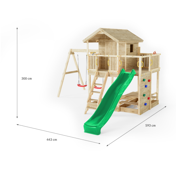 Mneskr legetrn trykimprgneret