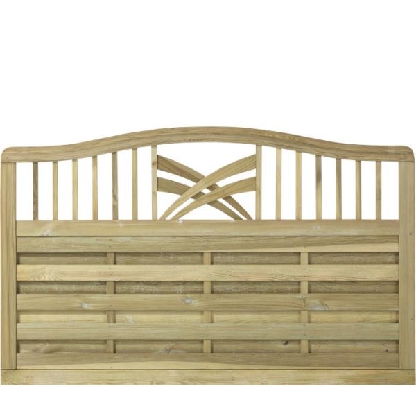 Rondo hegn i trykimprgneret 180x104/112cm (BxH)