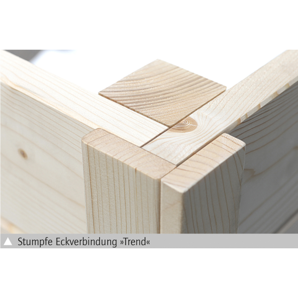 Ordrup havehus model 1 i ubehandlet p 8,75m2