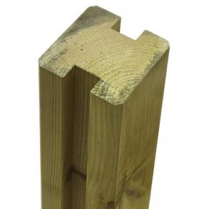 H-stolpe i trykimprgneret 9x9x267cm
