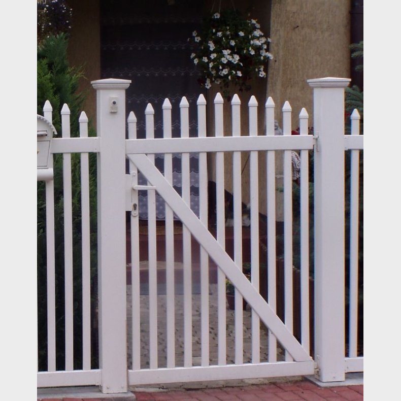 PVC Skagen enkeltlge 100x80cm - bue opad og smalle stave