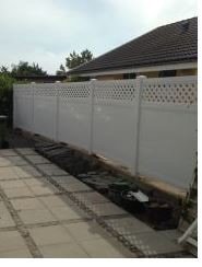 PVC Rkvrk med espalier 180x120cm (BxH)