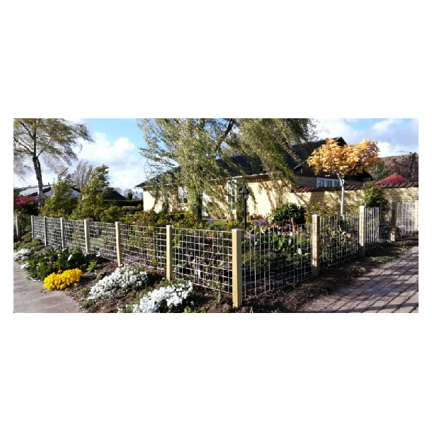 Bravo Rionet hegn galvaniseret model "Billund"