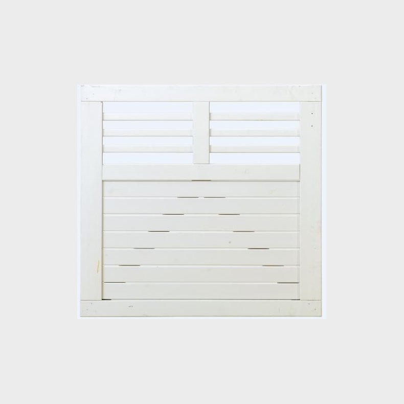 Decora system lge 100x95cm i hvid 