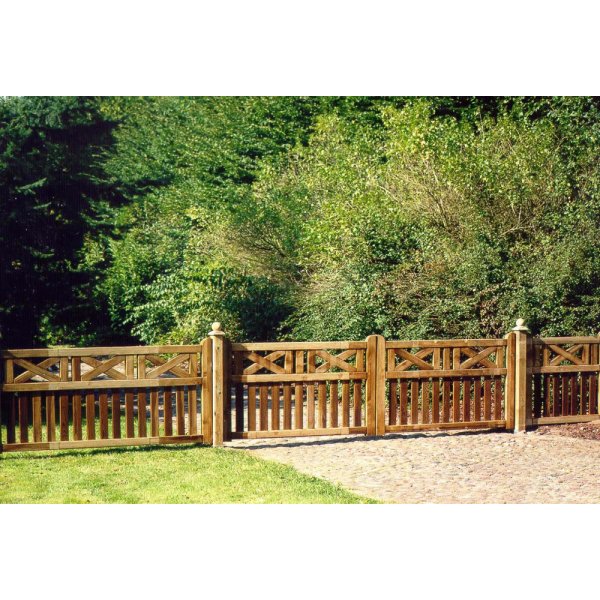 Usedom dobbeltlge trykimprgneret 4 meter