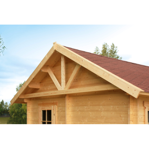 Brande havehus / anneks i ubehandlet p 17,64m2