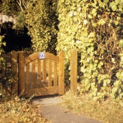 Norderney enkeltl�ge i trykimpr�gneret 100x90/80/90cm (BxH)