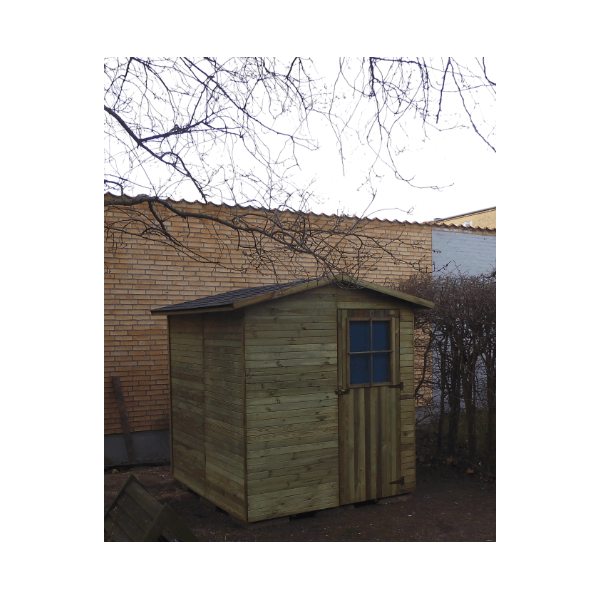 Frankfurt redskabsskur p 2,61m2