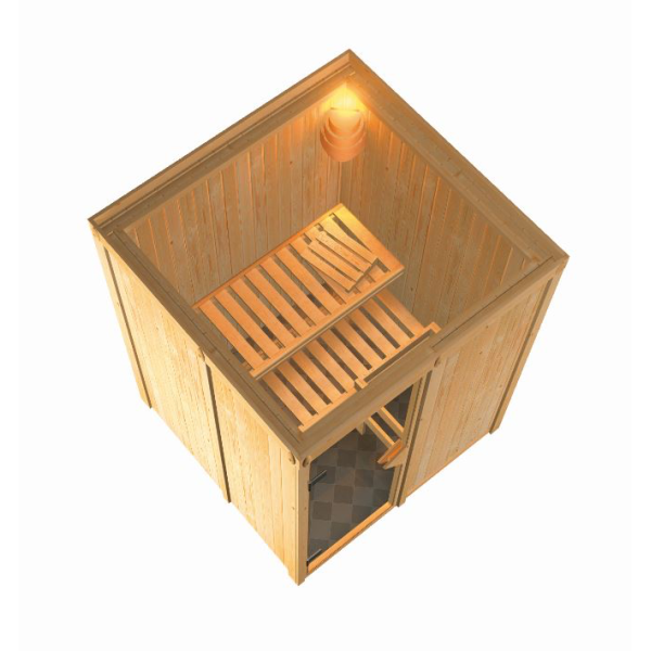 Sauna Norin 151x151x198cm BxLxH