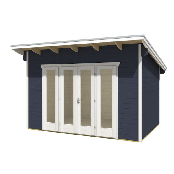 Ordrup havehus model 2 i skifergr p 12m2