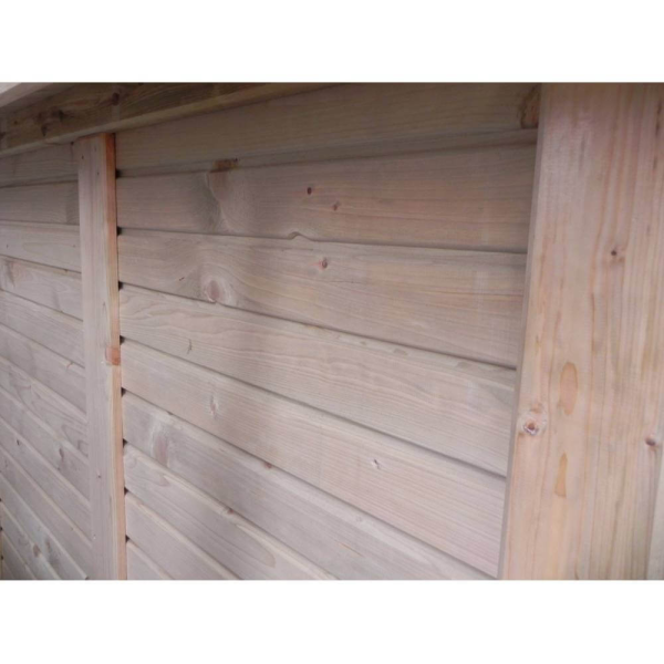 Hjemsted Premium 30x30 redskabsskur i trykimprgneret tr p 9m2