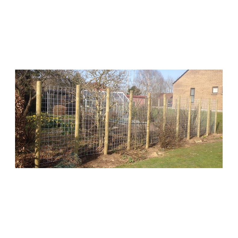 Galvaniseret rionet hegn 90x180cm - model Billund