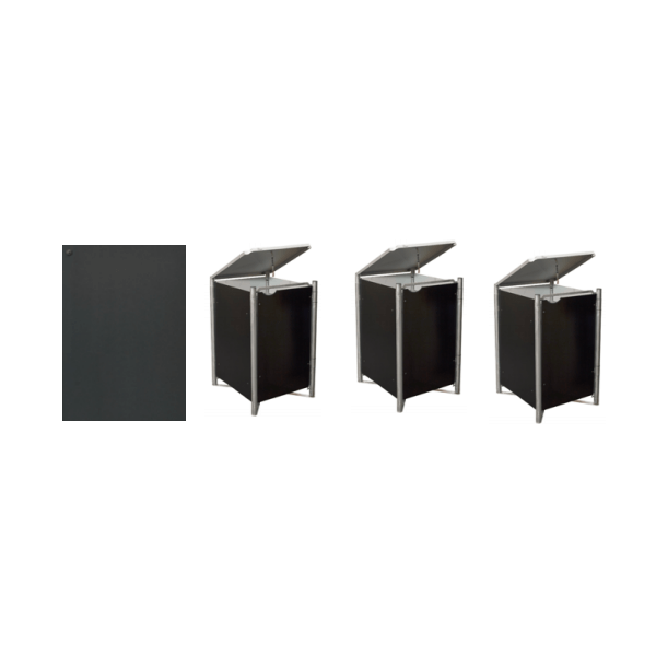 Hide Basic black skraldespandskjuler