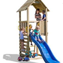 Caroline model 1 legetårn trykimprægneret