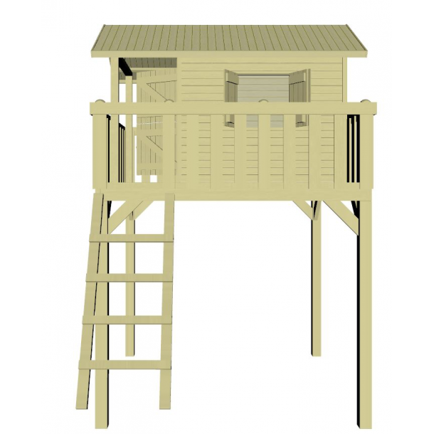 Maxi legehus p stolper