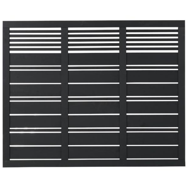 Silence hegn i sort 176x140cm (BxH)