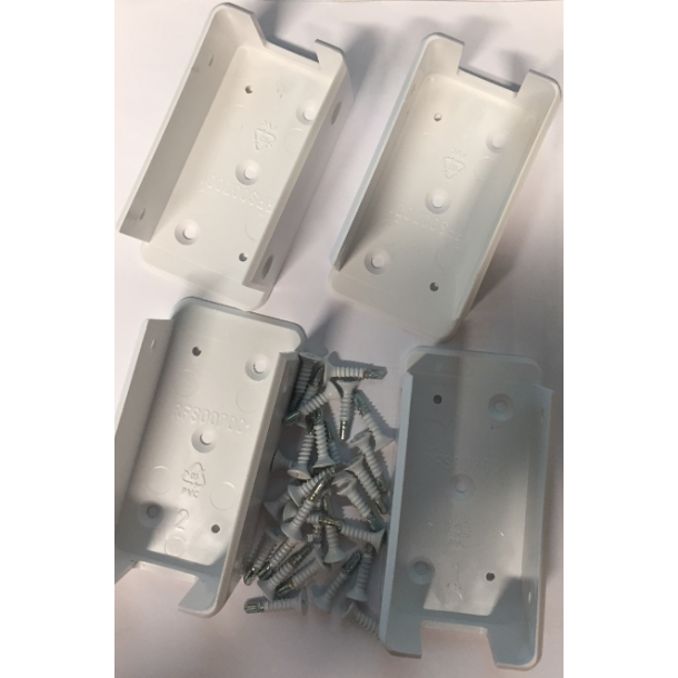 Tilbehr til Bravo PVC hegn