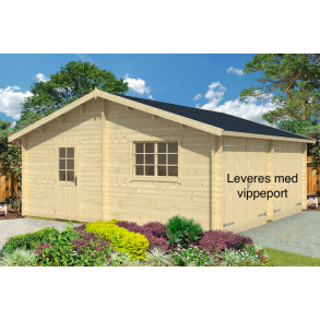 Fredericia garage p 32,1m2 med vippeport