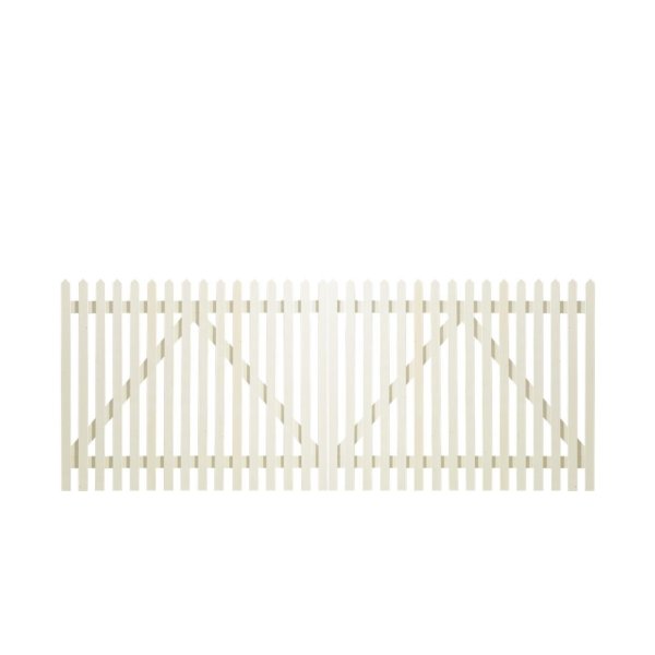 Skagen Lux dobbeltlge hvid 300x120cm (BxH)