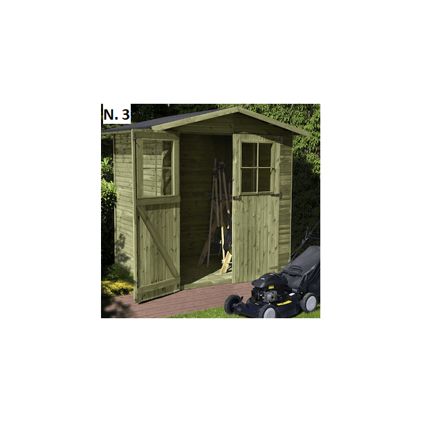 Bravo mini budget redskabsskure