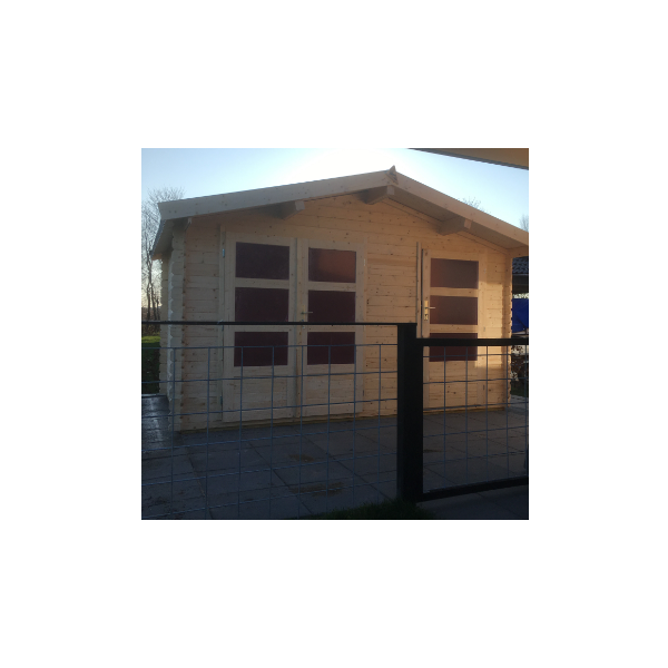 Roskilde redskabsskur model 1 med 2 rum p i alt 9,79m2