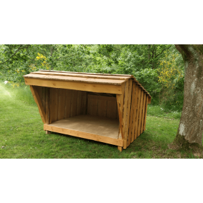 Hjemsted Premium danskproduceret shelter til 4 personer - i l�rk