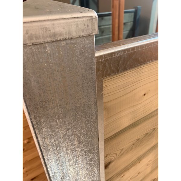 Guldklasse: "Rom" systemhegn inkl. galv. stolper og tilbehr