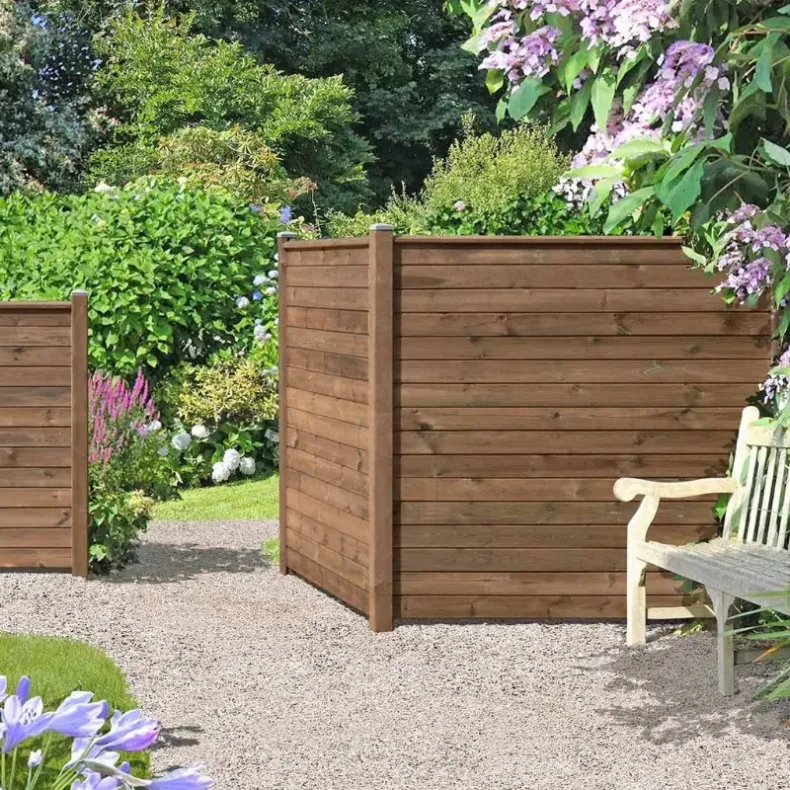 Plank profilbrt i brun trykimprgneret 20x120x1800mm - model Hjemsted