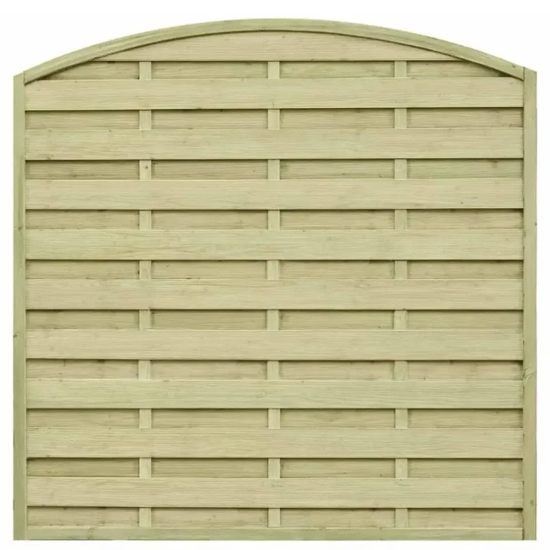 Lamelhegn bue opad 180x180/160cm (BxH) - model Kampen 