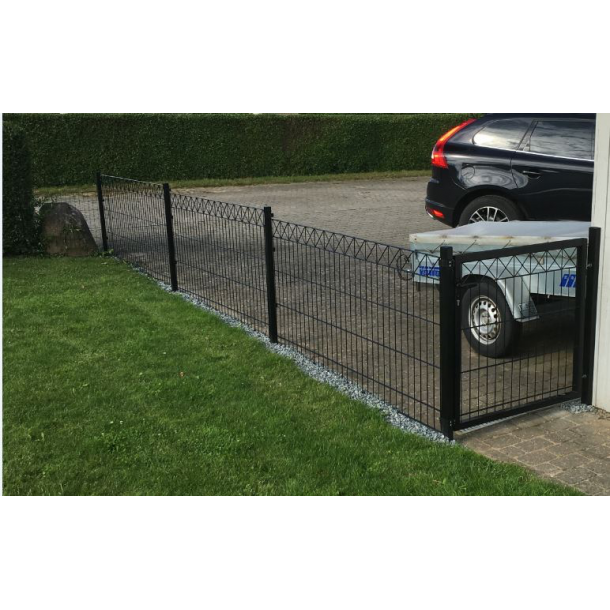 Bravo Panelhegn i sort model "Gilleleje"