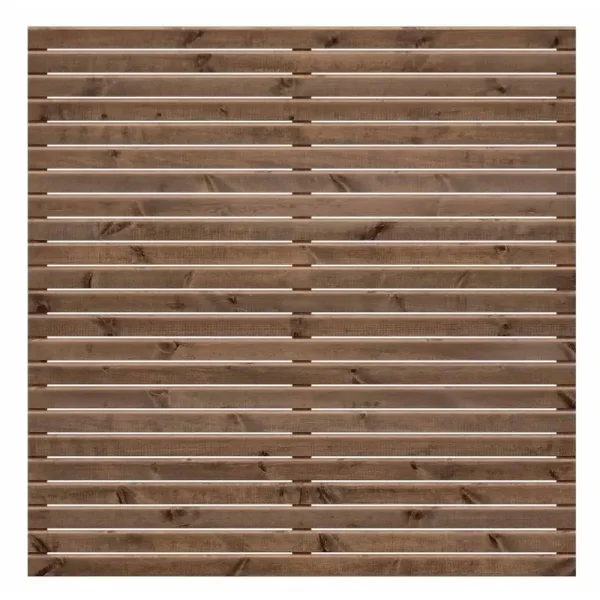 Malta hegn i brun trykimpręgneret 180x180cm (BxH)