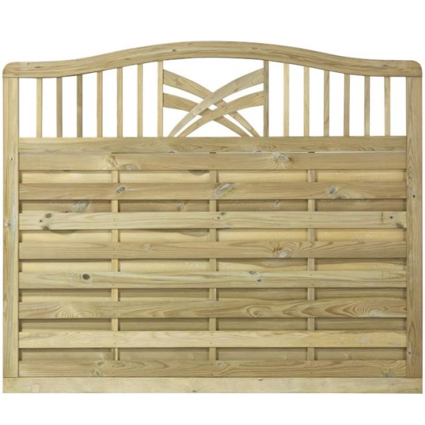 Rondo hegn i trykimprgneret 180x142/150cm (BxH)