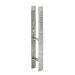 4x H-stolpefod til 90x90mm varmgalvaniseret