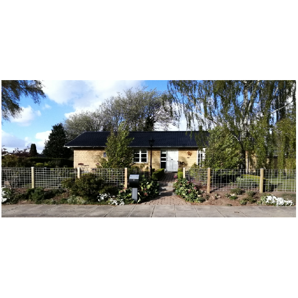 Bravo Rionet hegn galvaniseret model "Billund"