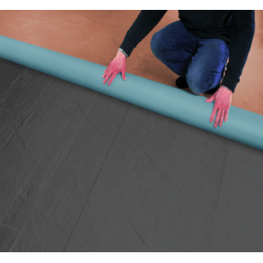 Selvklbende tagfolie i gr/alu p 5m2