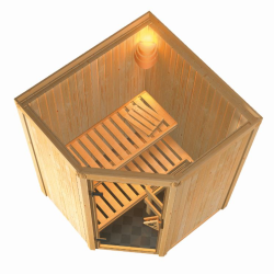 Sauna Larin 151x151x198cm BxLxH