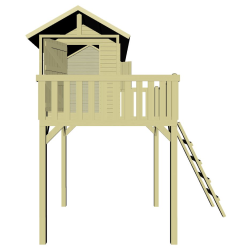 Maxi legehus p stolper