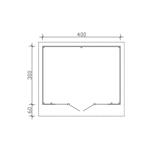 Ordrup havehus model 2 i ubehandlet p 12m2