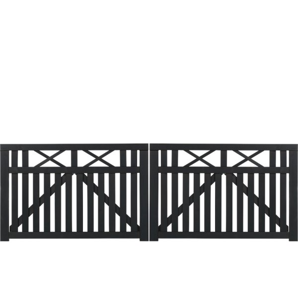 Vinesse sort dobbeltlge 300x98cm (BxH)